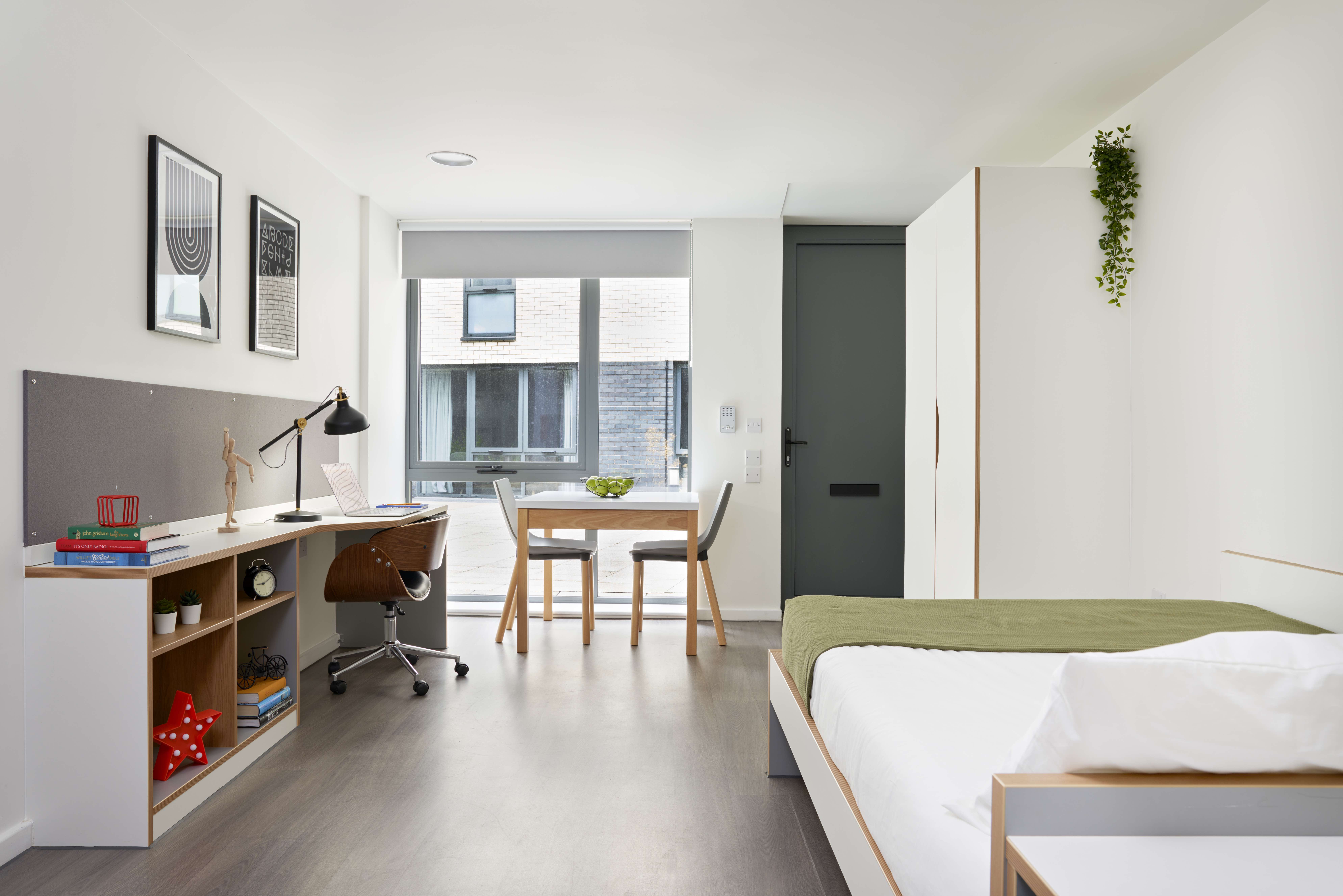 Sheffield student accommodation gold studio