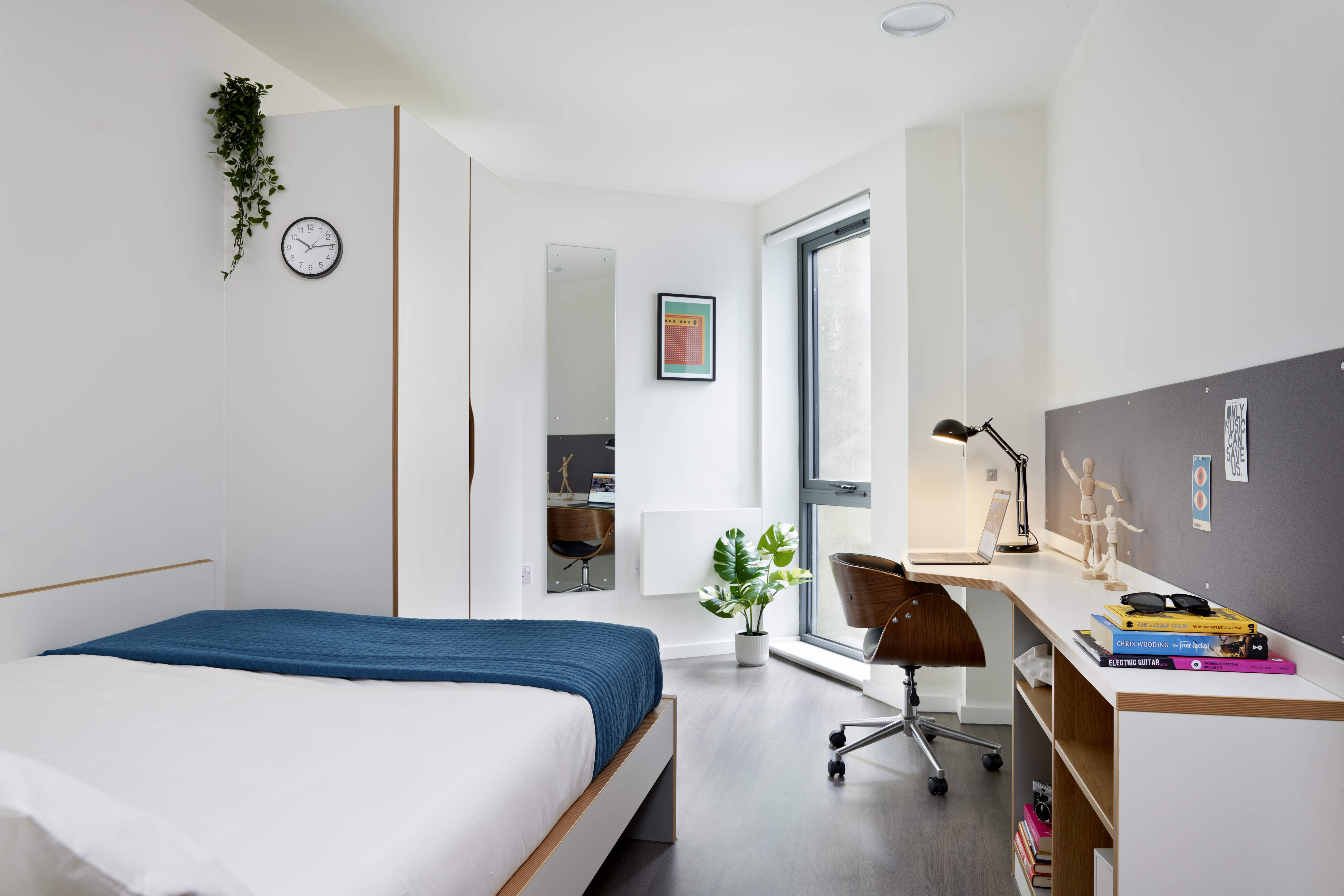 Sheffield student accommodation premium apartment bedroom