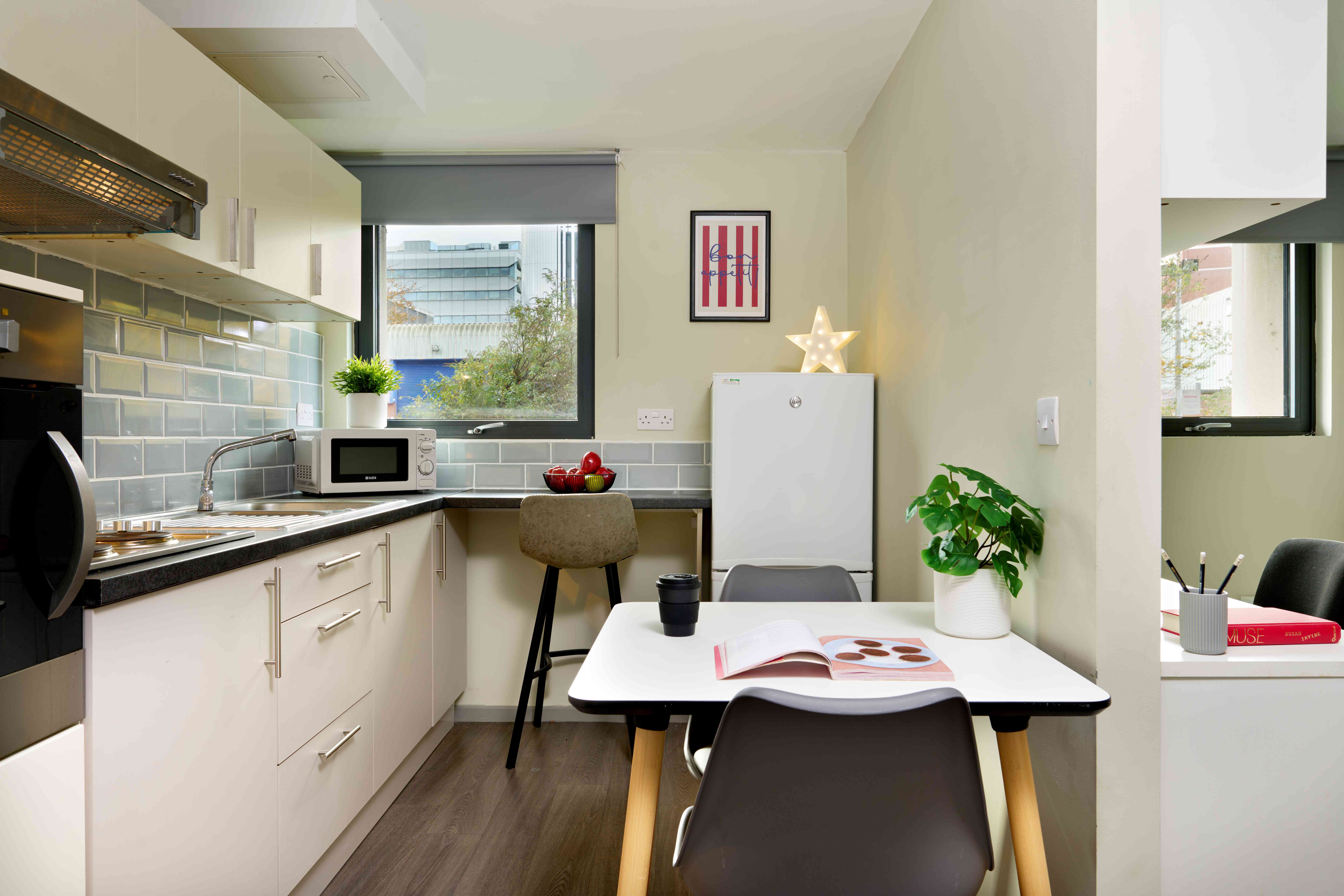 coventry student studio kitchen